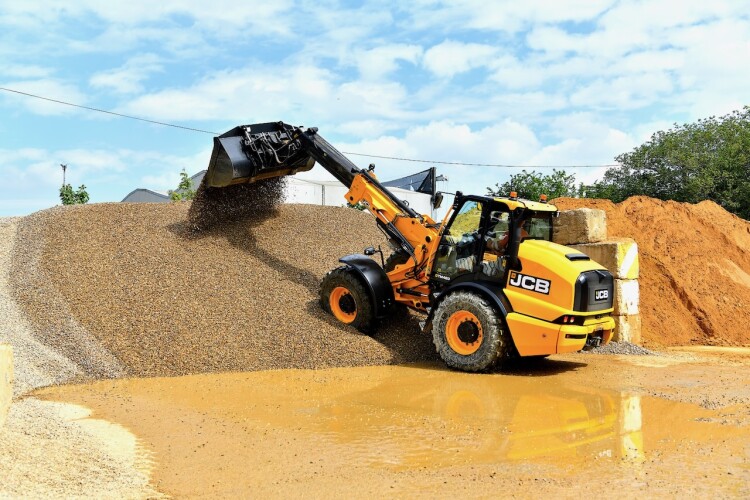 Base Concrete picks JCB wheel loader