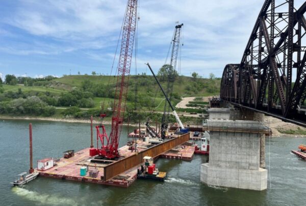 BNSF Nears Finish Line On 0M Missouri River Bridge Replacement