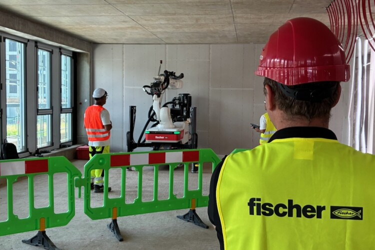 Fischer robots at work in Frankfurt