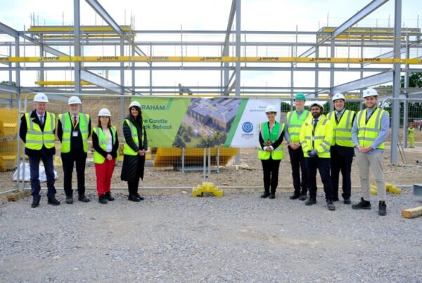Graham starts school steel work