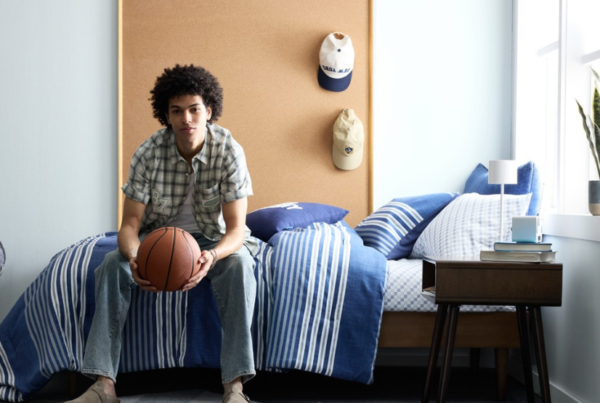 JCPenney teams up with a mall bestie to launch branded dorm collection
