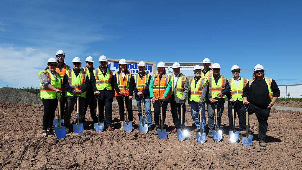 Lindsay Construction, Comztar break ground on new industrial facility in Moncton