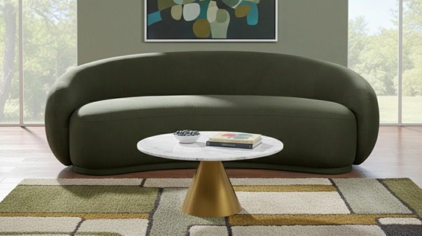 Meridian Furniture sofa makes a national broadast debut