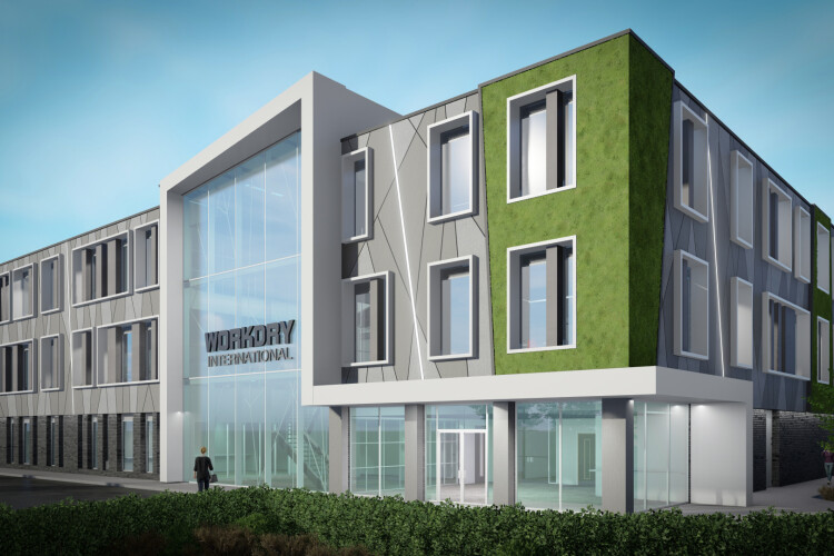 Portakabin HQ for Workdry group