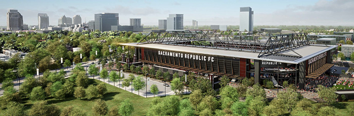 Republic Stadium construction underway in Sacramento’s historic Railyards