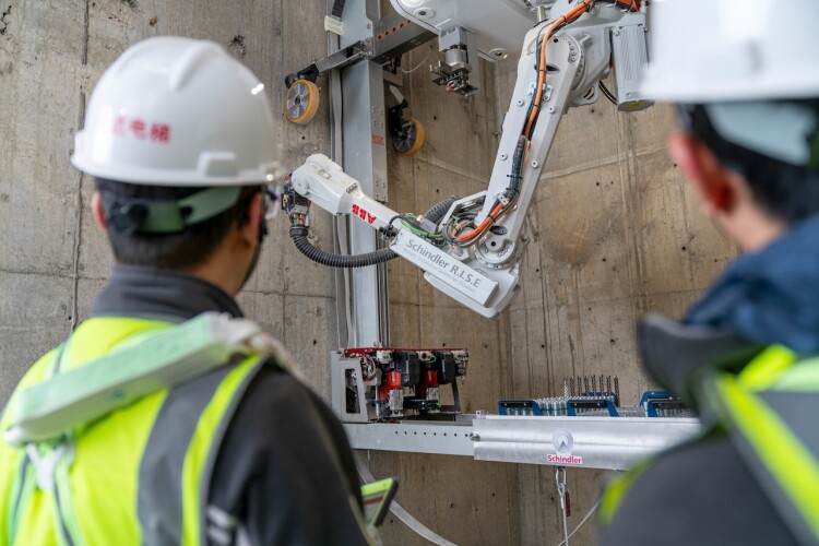 Robots rise at Schindler