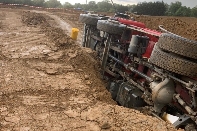 SCS fined over tipper fall