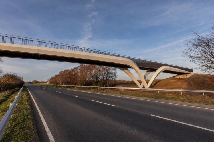 Graham completes active travel A10 bridge