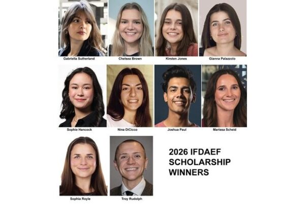 IFDA Education Foundation names 10 scholarship winners for 2026