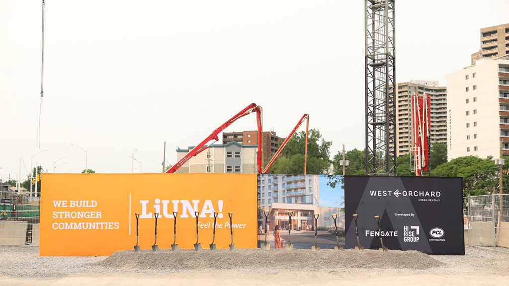 LIUNA, Fengate break ground on transit-oriented rental community in Ottawa LIUNA, Fengate break ground on transit-oriented rental community in Ottawa