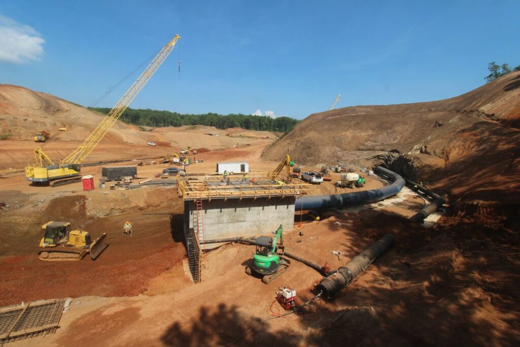 North Georgia Concrete Builds 0M Russell Creek Reservoir North Georgia Concrete Builds 0M Russell Creek Reservoir