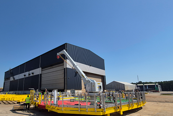 Palfinger davits for East Anglia Two wind farm