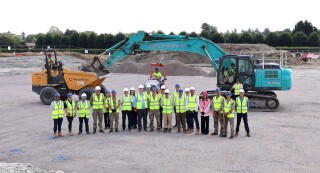 The start of work at Battlesbury Barracks The start of work at Battlesbury Barracks