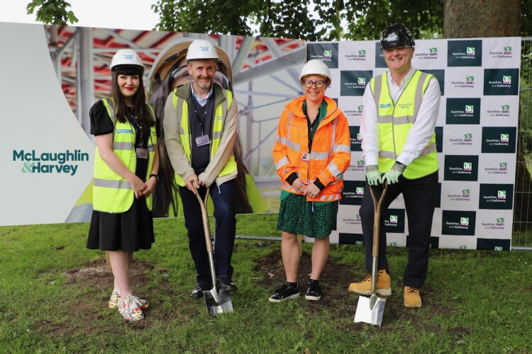 Work starts on Whitesands flood scheme Work starts on Whitesands flood scheme