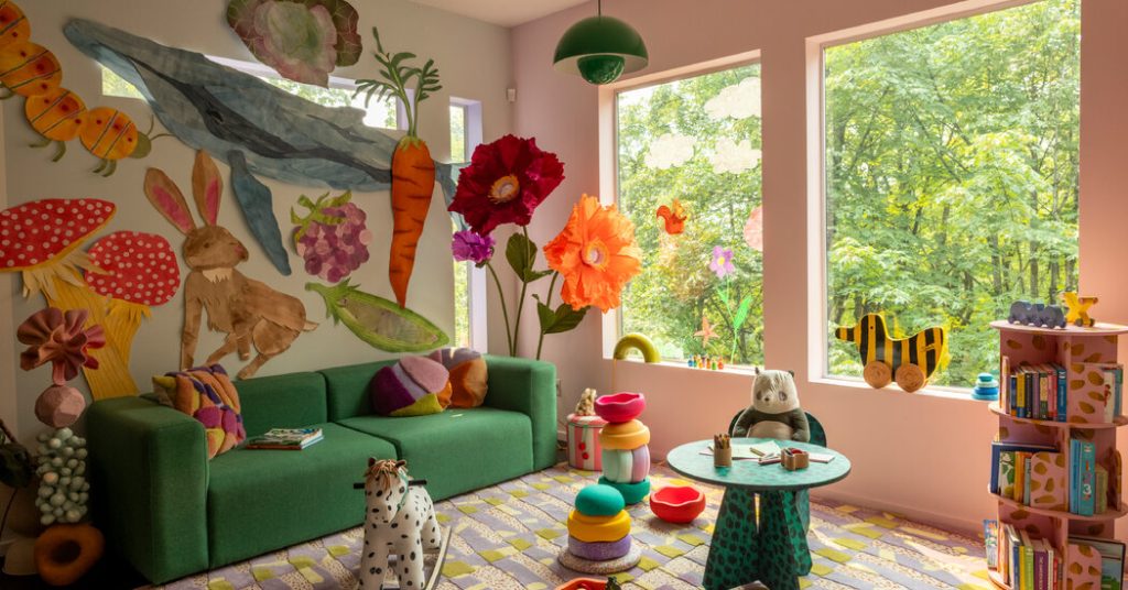 A Playroom That’s a Far Cry From Sad Beige