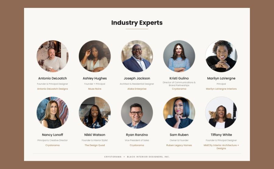 Crystorama and Black Designers Inc. to host 6 roundtable discussions at ASID event Crystorama and Black Designers Inc. to host 6 roundtable discussions at ASID event