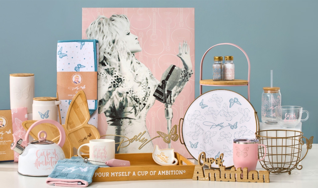 Dolly Parton Home collection rollout remains on track