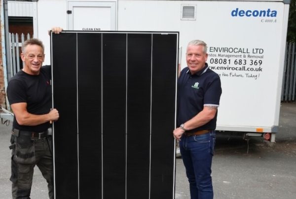 Envirocall decontaminates with sunlight Envirocall decontaminates with sunlight