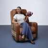 Fashion meets fandom in football-themed recliner from La-Z-Boy Fashion meets fandom in football-themed recliner from La-Z-Boy