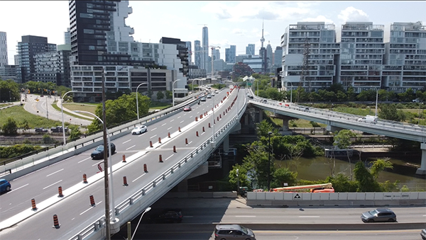 Most of the complex rehabilitation on the four bridges has now been completed but undercoating and some other work will take the project into early next year.