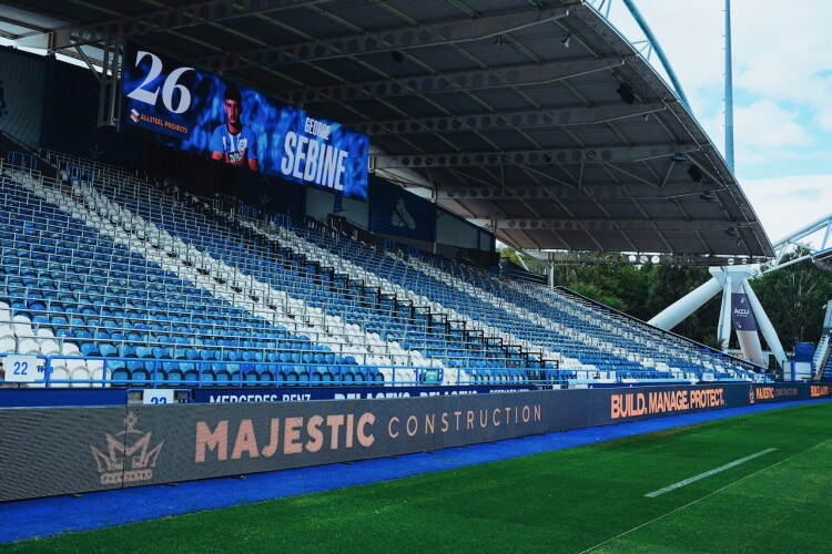 Majestic stands with Huddersfield fans