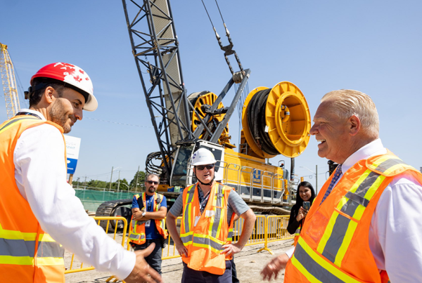 Major construction underway at second Scarborough Subway extension station Major construction underway at second Scarborough Subway extension station
