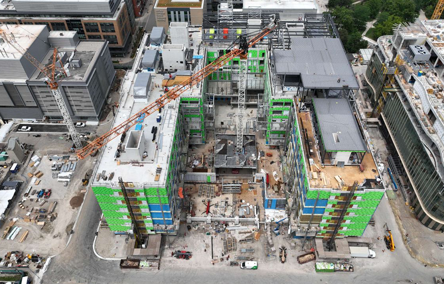 Progress report: CAMH’s Waverley House reaches a new level Progress report: CAMH’s Waverley House reaches a new level