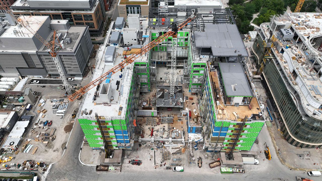Progress report: CAMH’s Waverley House reaches a new level