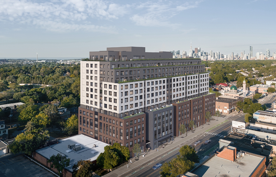 Toronto Danforth development to add more than 400 mixed-income rental homes Toronto Danforth development to add more than 400 mixed-income rental homes