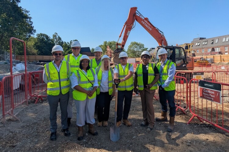 Vistry breaks ground in Bromley