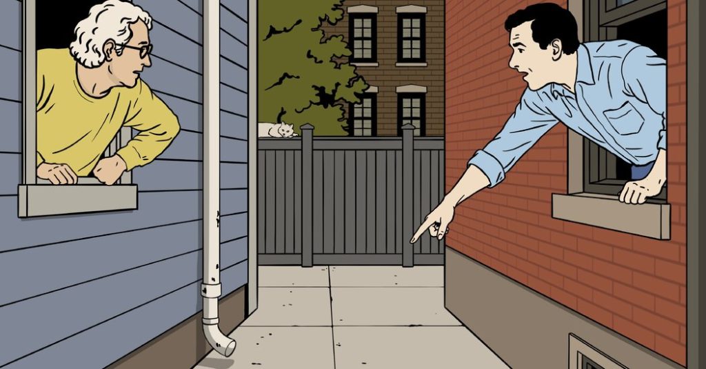 When Neighbors Fight Over Shared Space, Who Wins? When Neighbors Fight Over Shared Space, Who Wins?