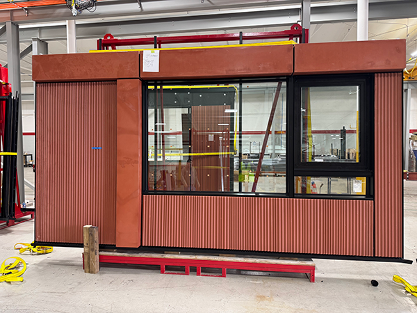 A complete panel reading for shipping in Triumph’s factory (Penalta).