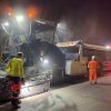 Eurovia trials electric paver