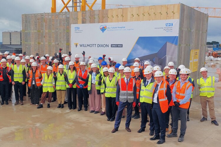 First New Hospital Programme hospital tops out
