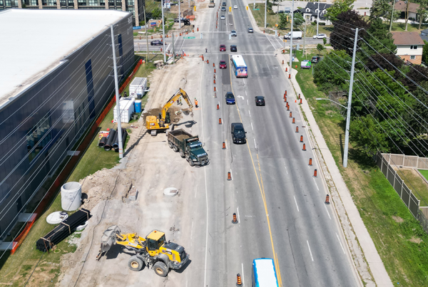 Getting the timing right: 7M Bathurst Street widening project underway