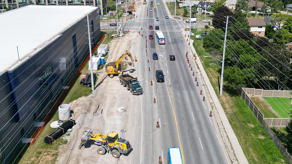 Getting the timing right: 7M Bathurst Street widening project underway Getting the timing right: 7M Bathurst Street widening project underway