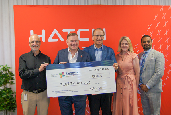 Hatch expands Bowmanville presence, donates ,000 to local hospital foundation Hatch expands Bowmanville presence, donates ,000 to local hospital foundation
